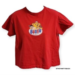 Vintage Bosco Chocolate Syrup Graphic T-Shirt
